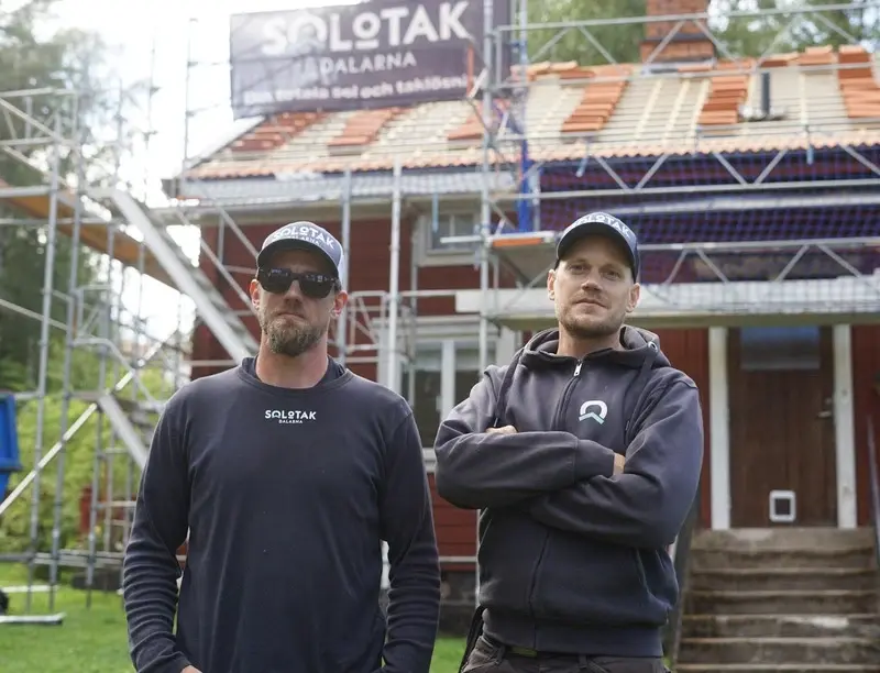 Våra medarbetare i insjön