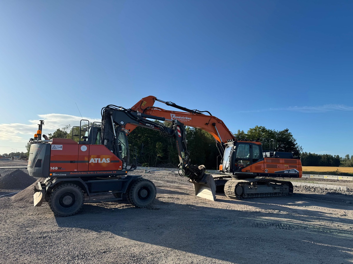 Företagsbild på Randströms Gräv o Entreprenad – En markarbetare i Dalarnas län