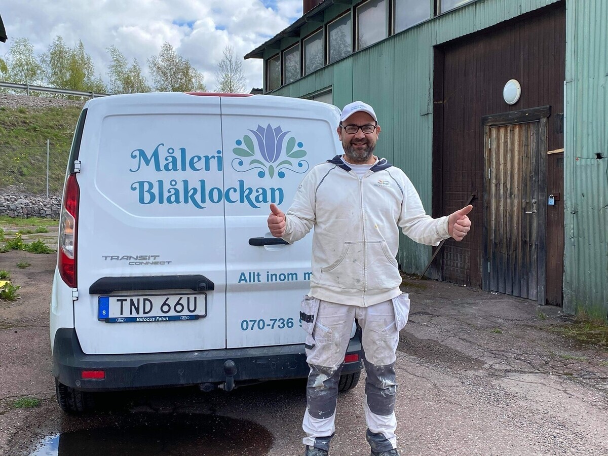 Bild från Måleri Blåklockan