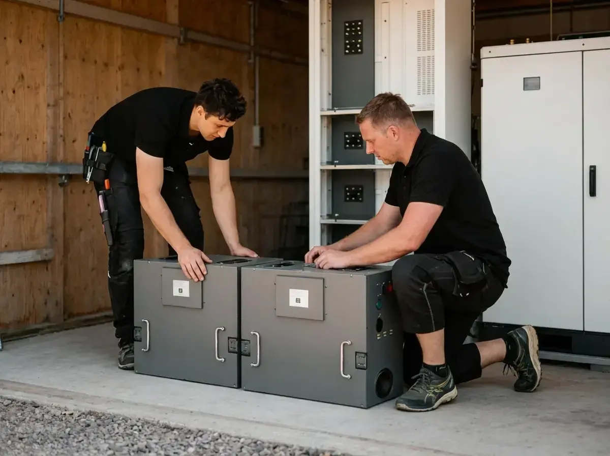 Batterilagring