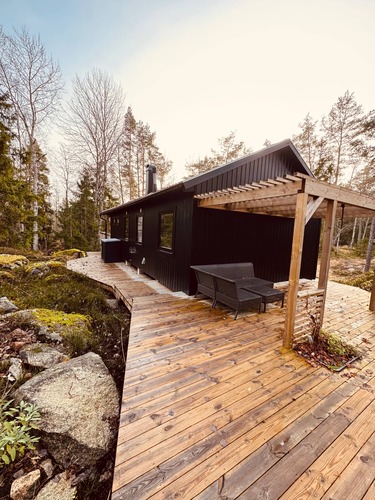 fönsterbyte på modernare villa i Norrtälje
