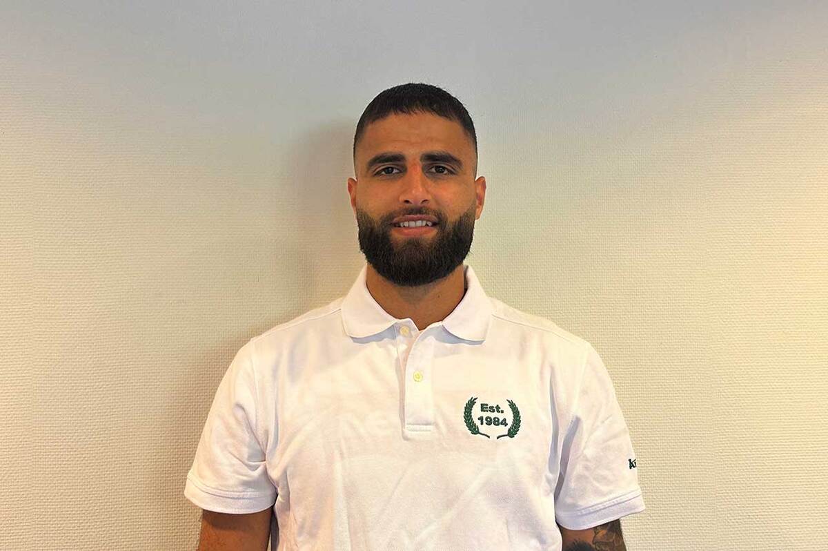 Bild på områdeschef Afram Hanna