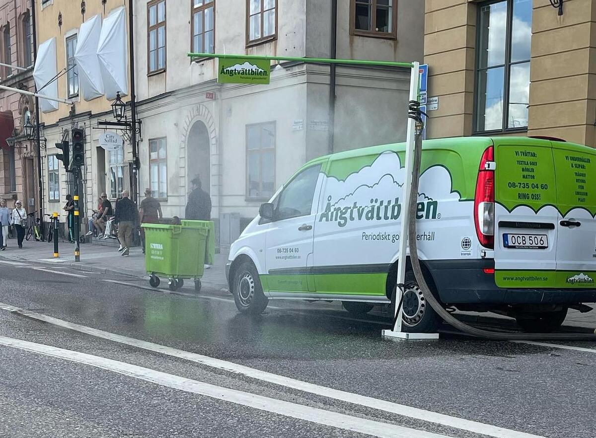 Bild till Om Ångtvättbilen i Stockholm