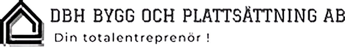Logotyp till DBH Bygg och Plattsättning