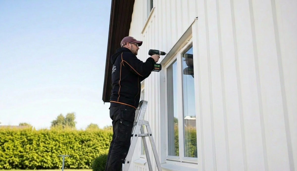 Företagsbild på JL Fönster & Fasad – Ett fönsterföretag i Södermanlands län