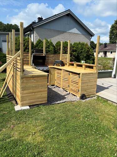 grillplats byggd