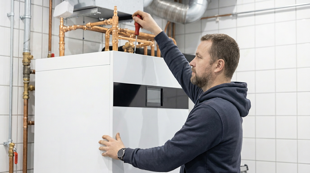 Service och felsökning av värmepumpar