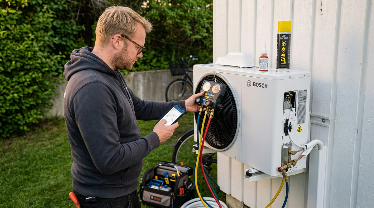 Installation av luft/luft-värmepumpar