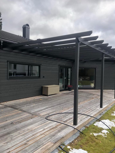 Altanbygge i Ockelbo