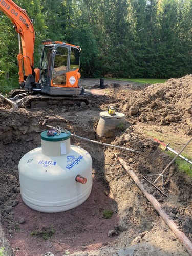 Företagsbild på FaluDrän AB – Ett dräneringsföretag i Falun