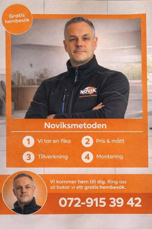 Företagsbild på Novik Bygg och Plattsättning – Ett Företag i Gävleborgs län