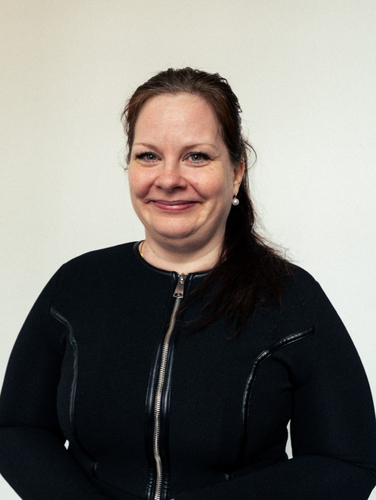 Marie Engström jobbar på Smartproduktion och Alla Markarbeten