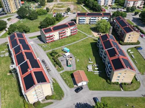 äldre tak som ska bytas