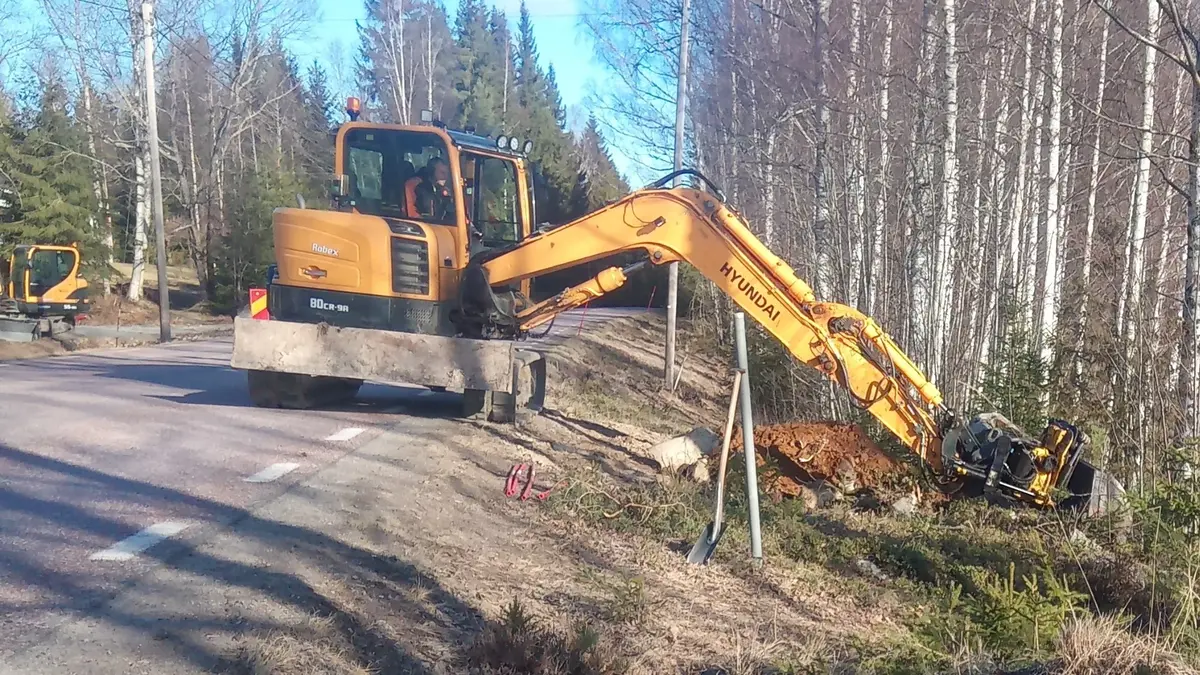 Bild på Wigh & Mattfolk Entreprenad AB – dräneringsföretag & markarbetare i Hofors (Gävleborgs län)