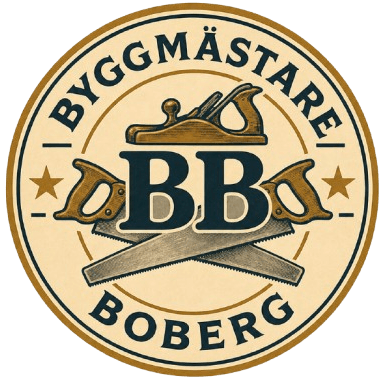 Byggmästare Boberg i Stockholm logotyp