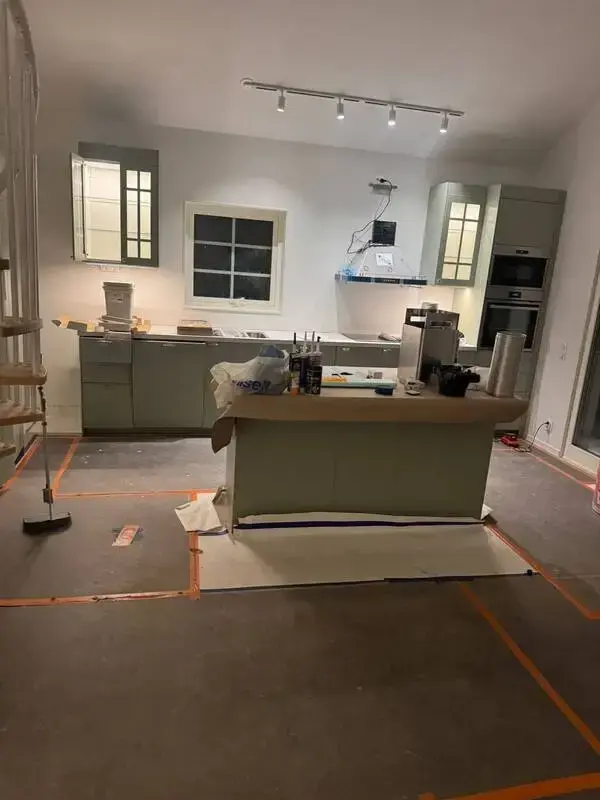 pågående köksrenovering