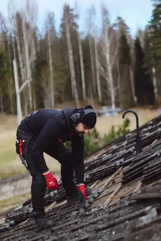 Takläggning