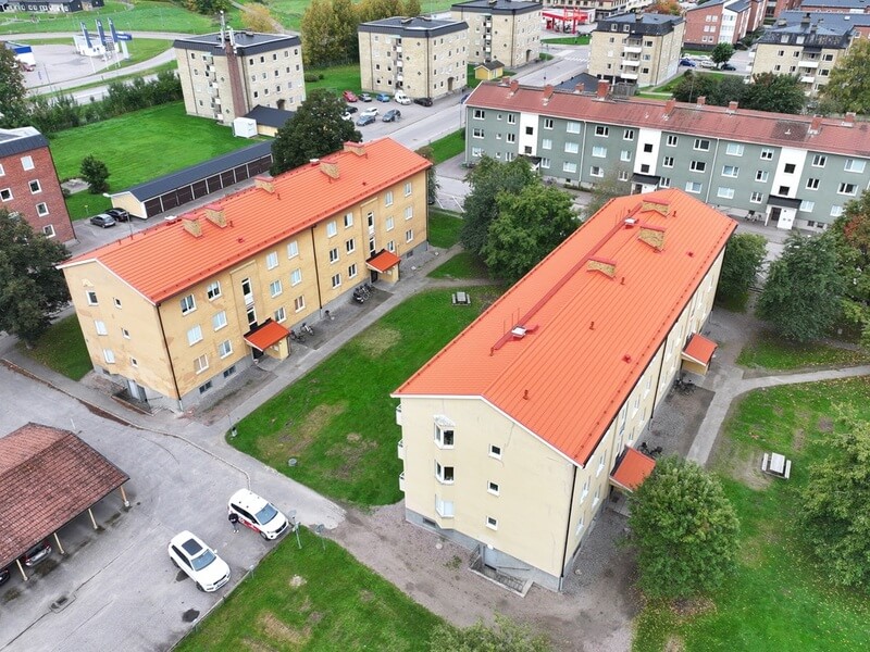 Företagsbild på Husdesign Gruppen Sverige – takläggare i Västmanlands län
