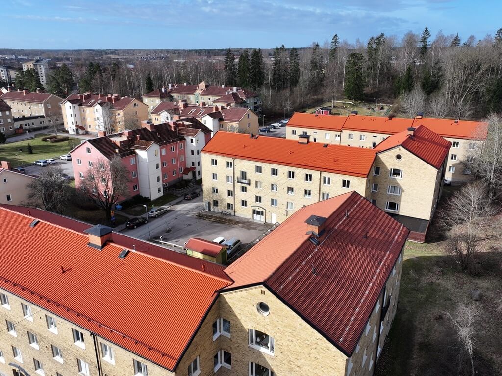 Företagsbild på Husdesign Gruppen Sverige – Ett takföretag i Hallstahammar