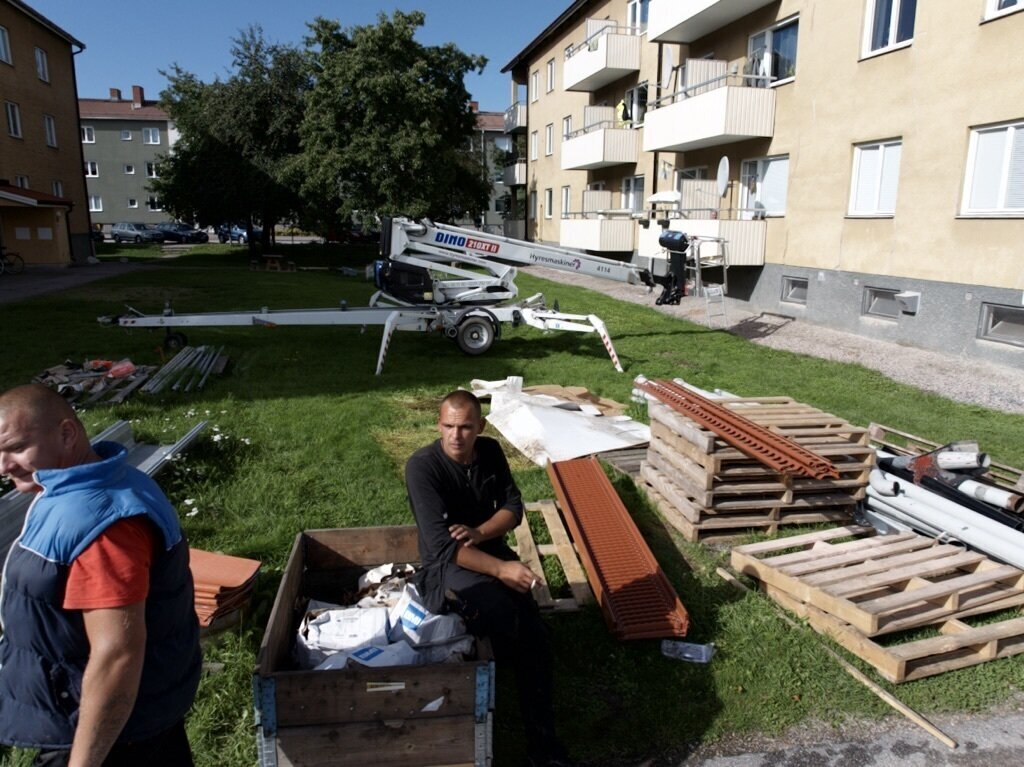 Företagsbild på Husdesign Gruppen Sverige – takläggare i Västmanlands län