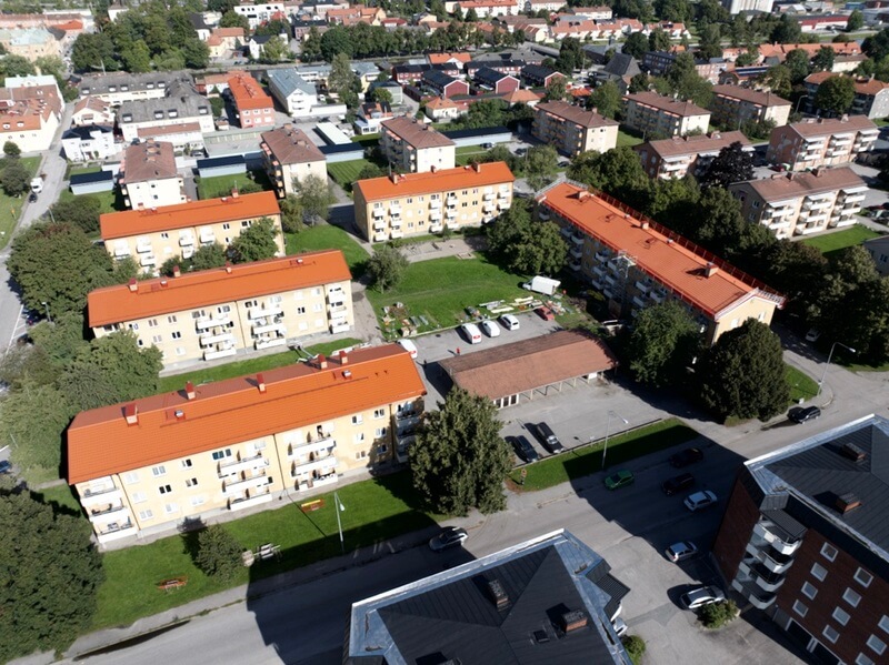 Företagsbild på Husdesign Gruppen Sverige – takläggare i Västmanlands län