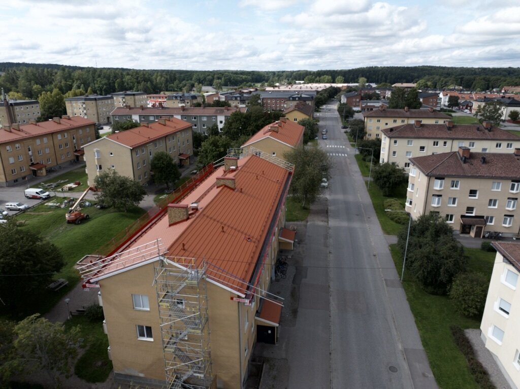 Företagsbild på Husdesign Gruppen Sverige – Ett takföretag i Västmanlands län