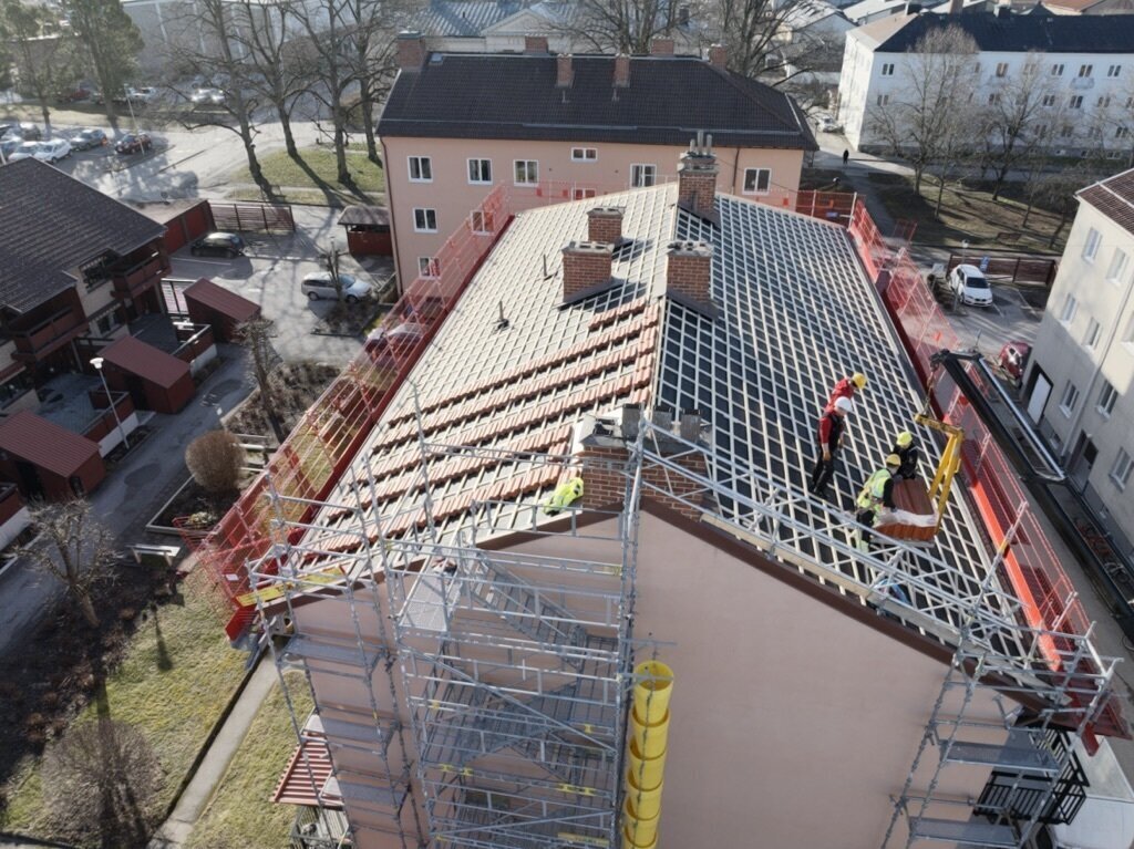 Företagsbild på Husdesign Gruppen Sverige – takläggare i Västmanlands län