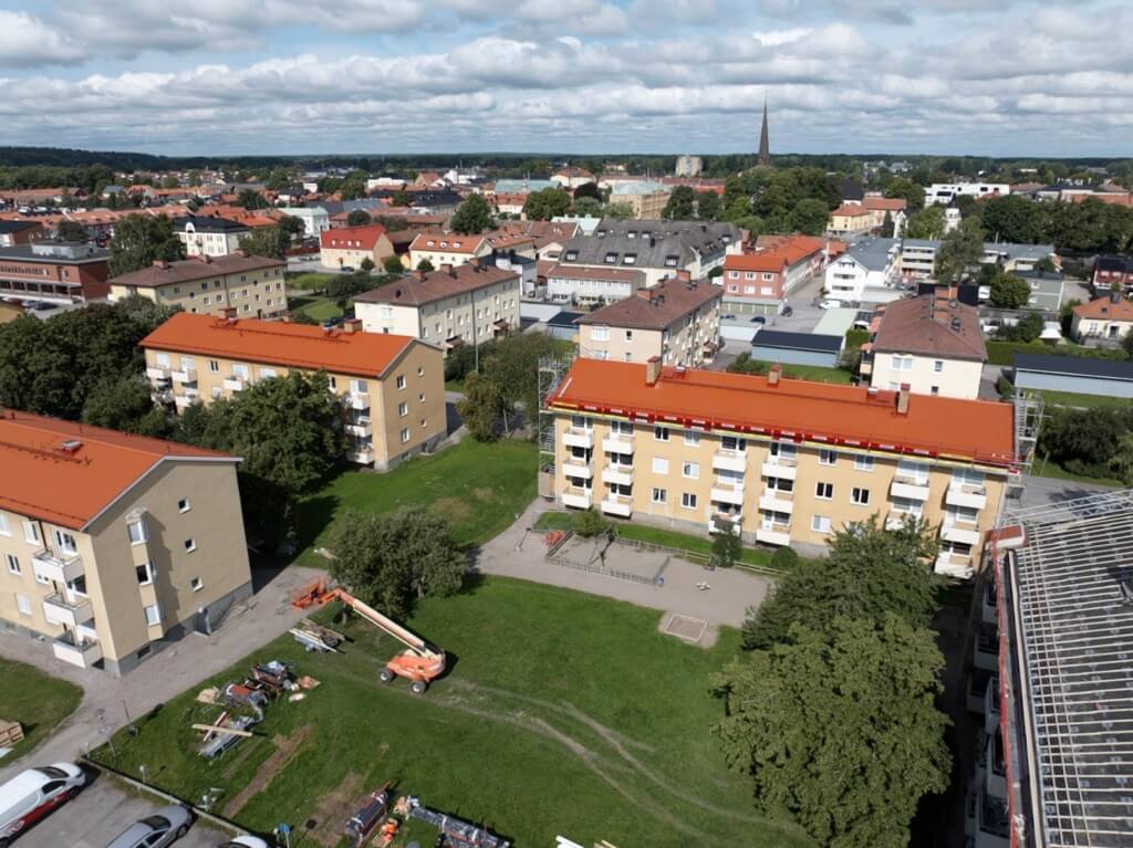 Företagsbild på Husdesign Gruppen Sverige – takläggare i Västmanlands län