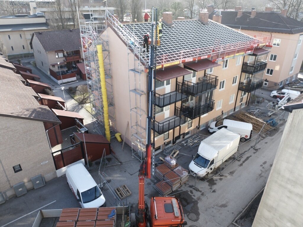 Företagsbild på Husdesign Gruppen Sverige – takläggare i Västmanlands län