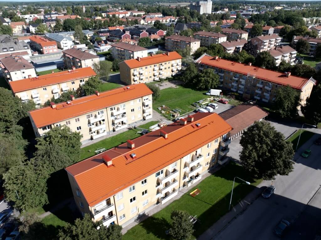 Företagsbild på Husdesign Gruppen Sverige – takläggare i Västmanlands län