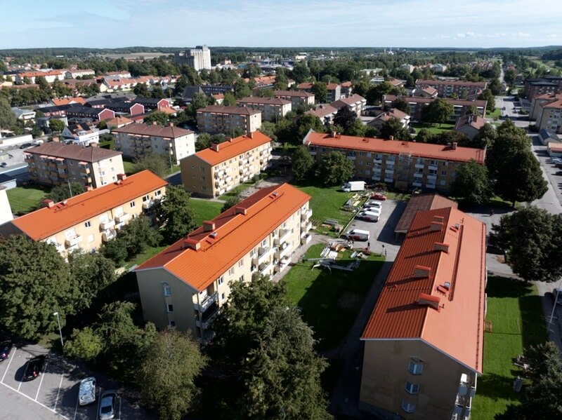 Företagsbild på Husdesign Gruppen Sverige – Ett takföretag i Västmanlands län
