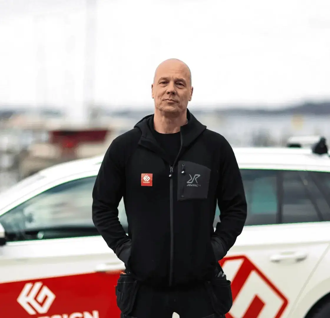 Medarbetare i teamet hos Husdesign Gruppen