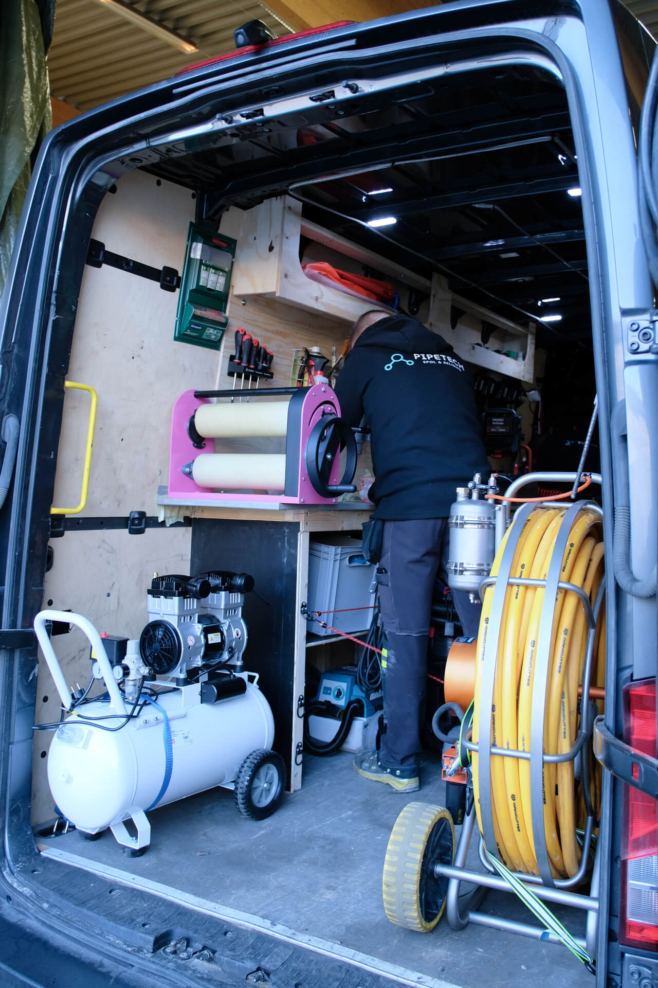 Företagsbild på Pipetech Spol & Relining – rörmokare i Dalarnas län