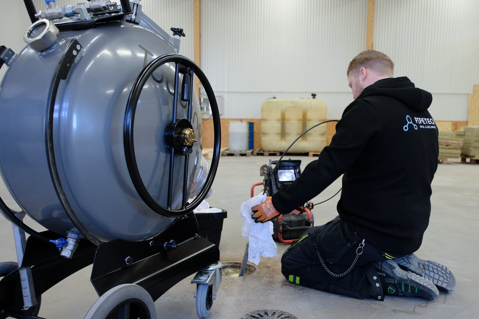 Företagsbild på Pipetech Spol & Relining – rörmokare i Dalarnas län