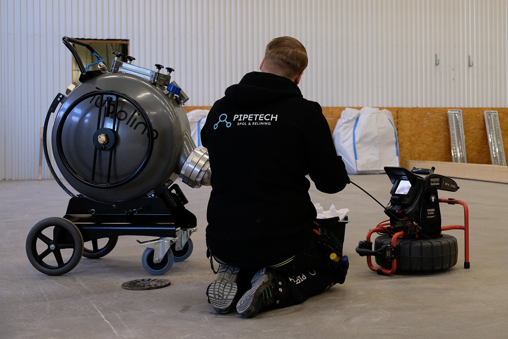 Företagsbild på Pipetech Spol & Relining – Ett VVS-företag i Dalarnas län 2026