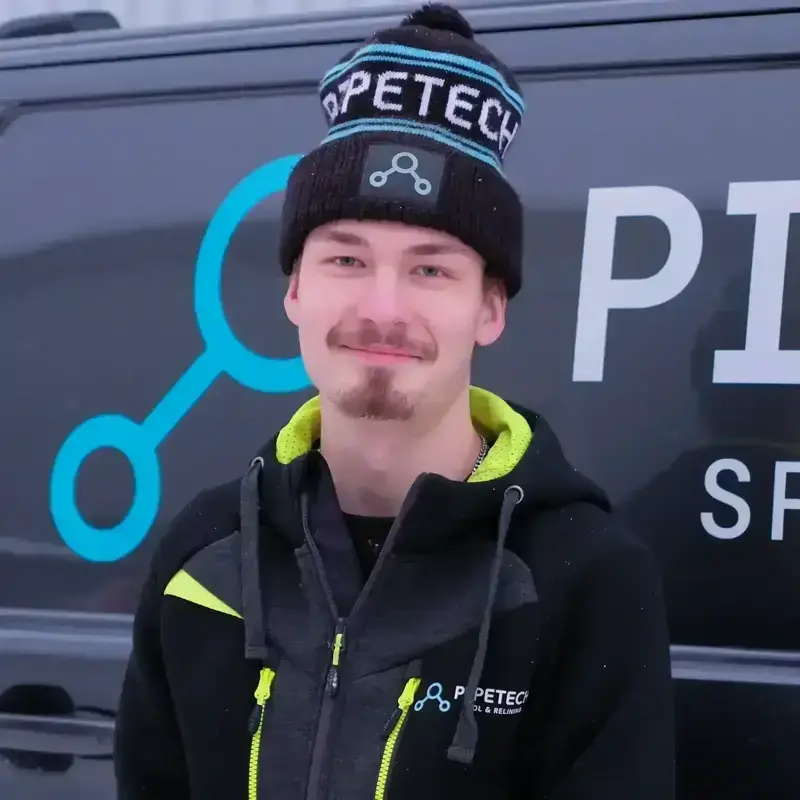 Simon Bergström på Pipetech Spol & Relining (Reliningstekniker)