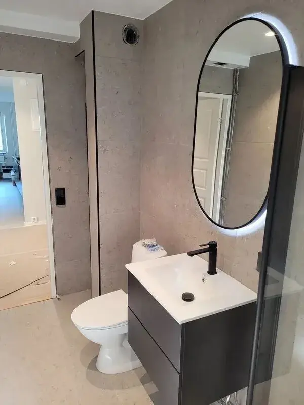 Badrumsrenovering