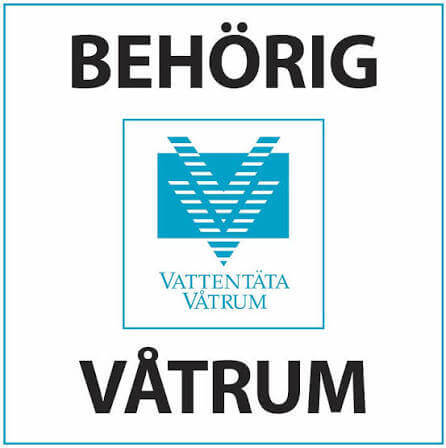 Logotyp- Våtrumsbehörighet, BBV