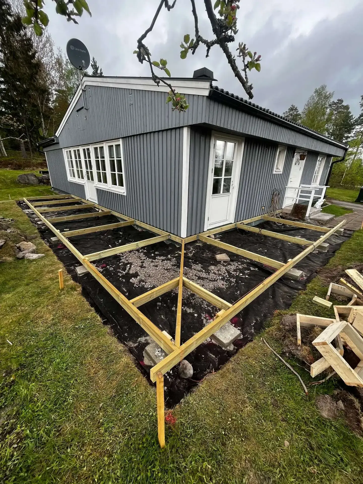 Om- och tillbyggnad
