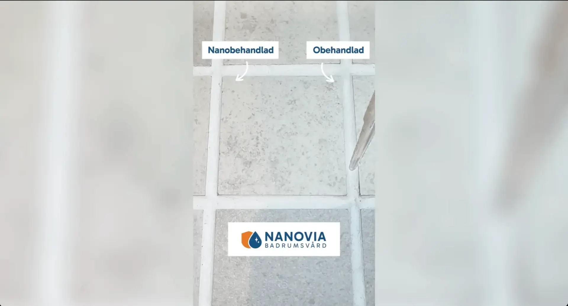 Smutsiga fogar i badrummet? Så fungerar Nanobaserat Ytskydd.