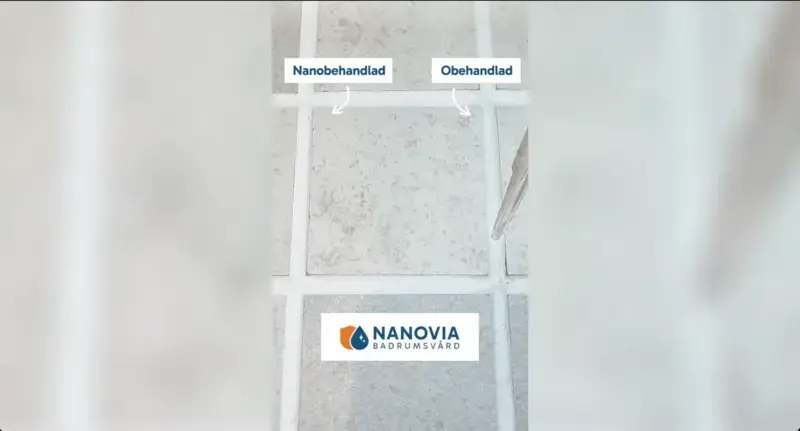 Smutsiga fogar i badrummet? Så fungerar Nanobaserat Ytskydd.