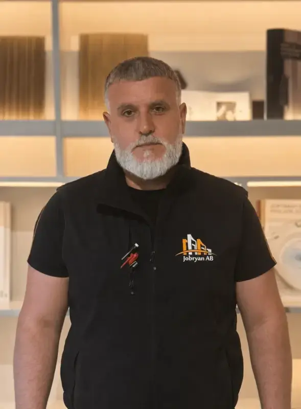 Vardan Gevorgyan, arbetsledare på Jobryan Bygg AB