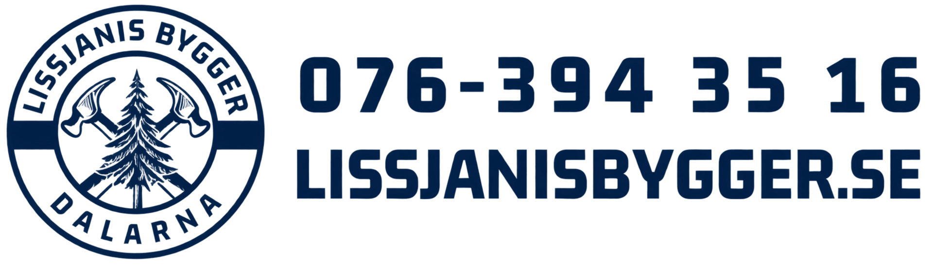 Logotyp till Lissjanis Bygger