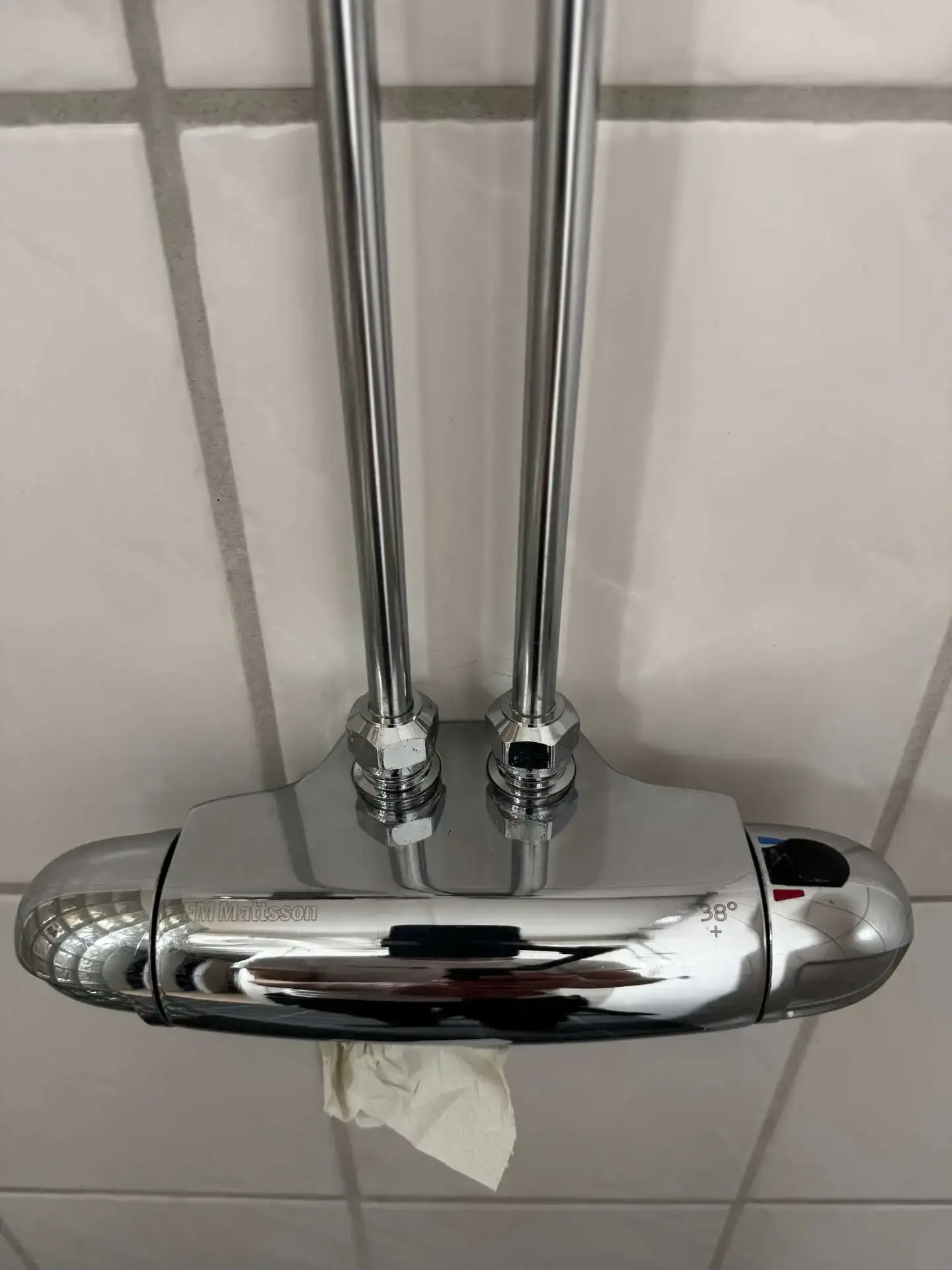 Duschblandare efter nanobehandling