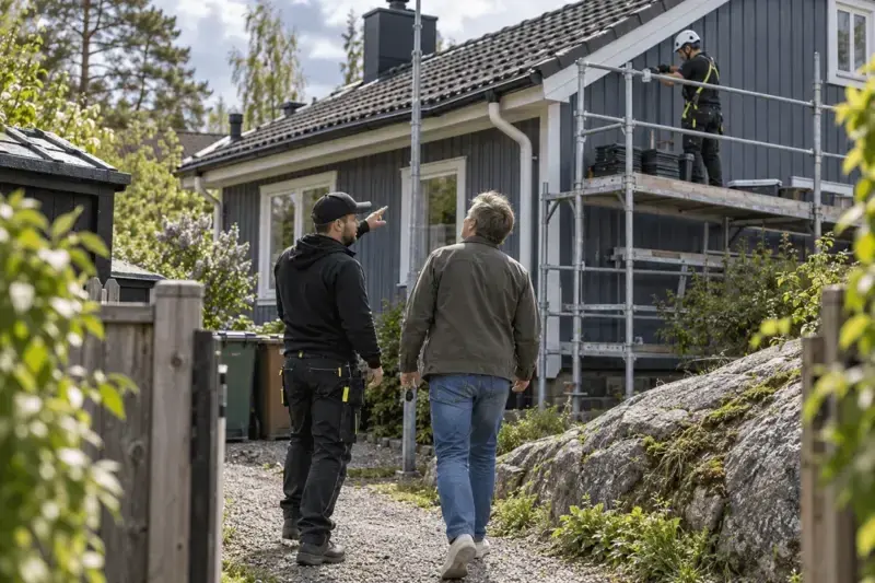 Renovering av tak