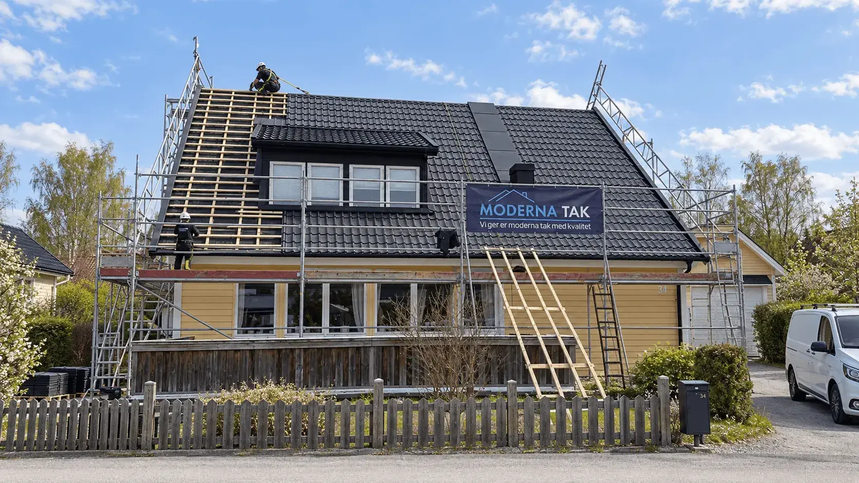 Takläggning