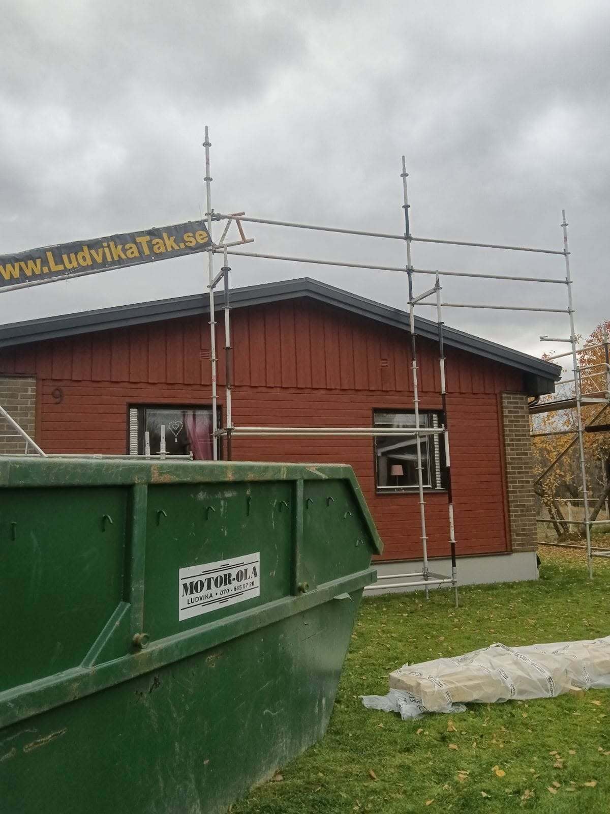 Företagsbild på Ludvika Tak & Byggnadsplåt – Ett takföretag i Ludvika