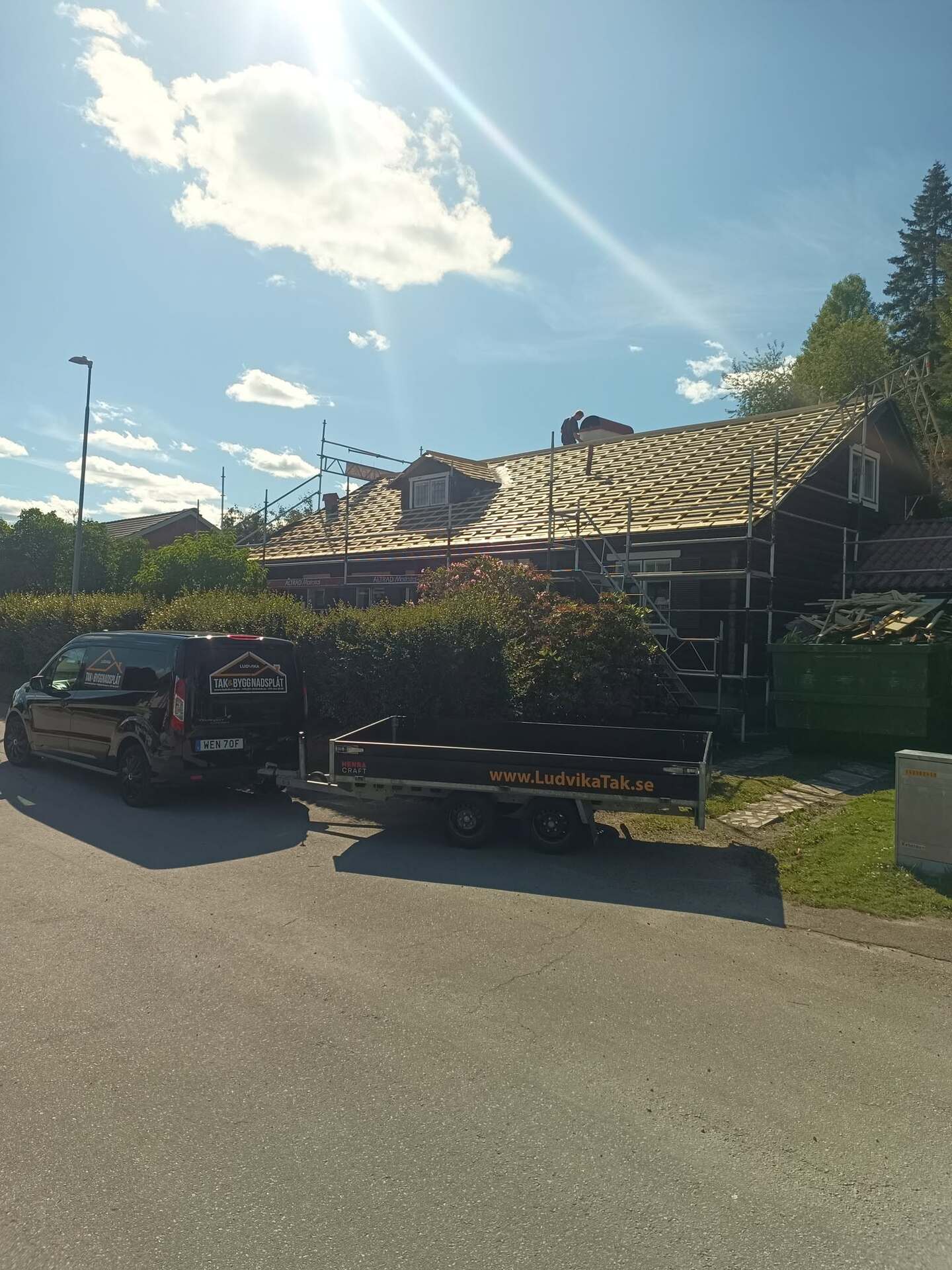 Bild på Ludvika Tak & Byggnadsplåt – takläggare i Dalarnas län