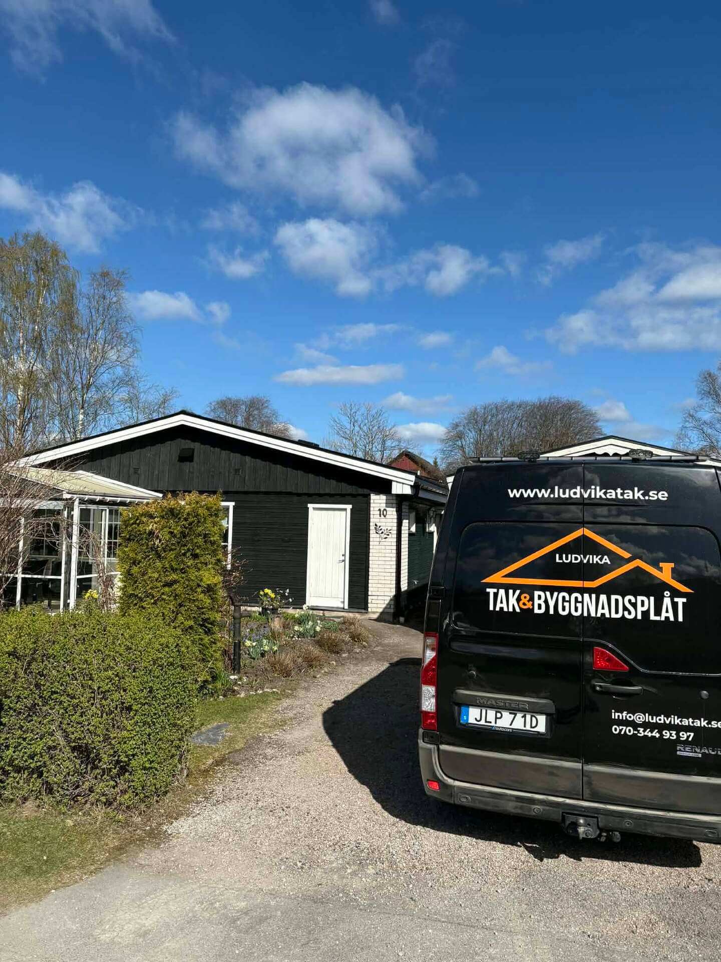 Företagsbild på Ludvika Tak & Byggnadsplåt – Ett takföretag i Dalarnas län