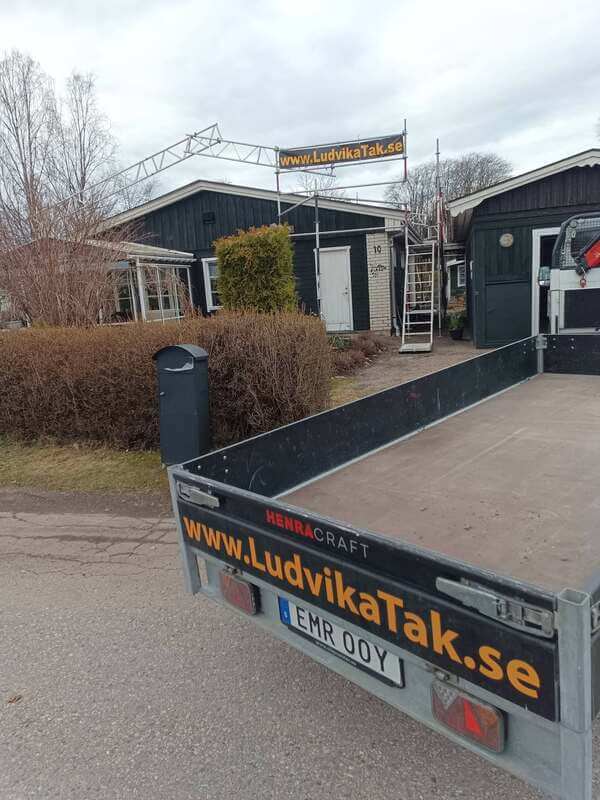Företagsbild på Ludvika Tak & Byggnadsplåt, En takläggare i Dalarnas län, bild 25